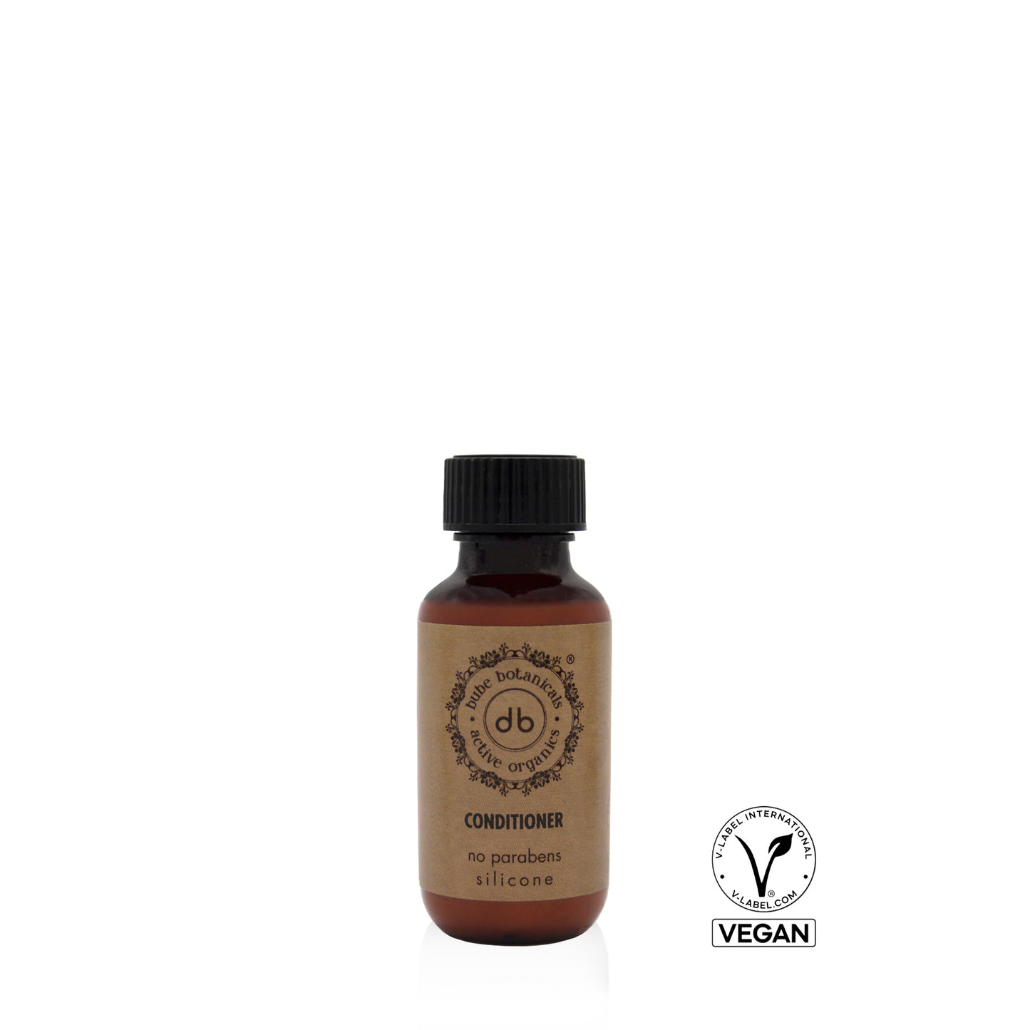 Botellín acondicionador capilar 35ml - Vegano y Natural. 10 UNIDADES