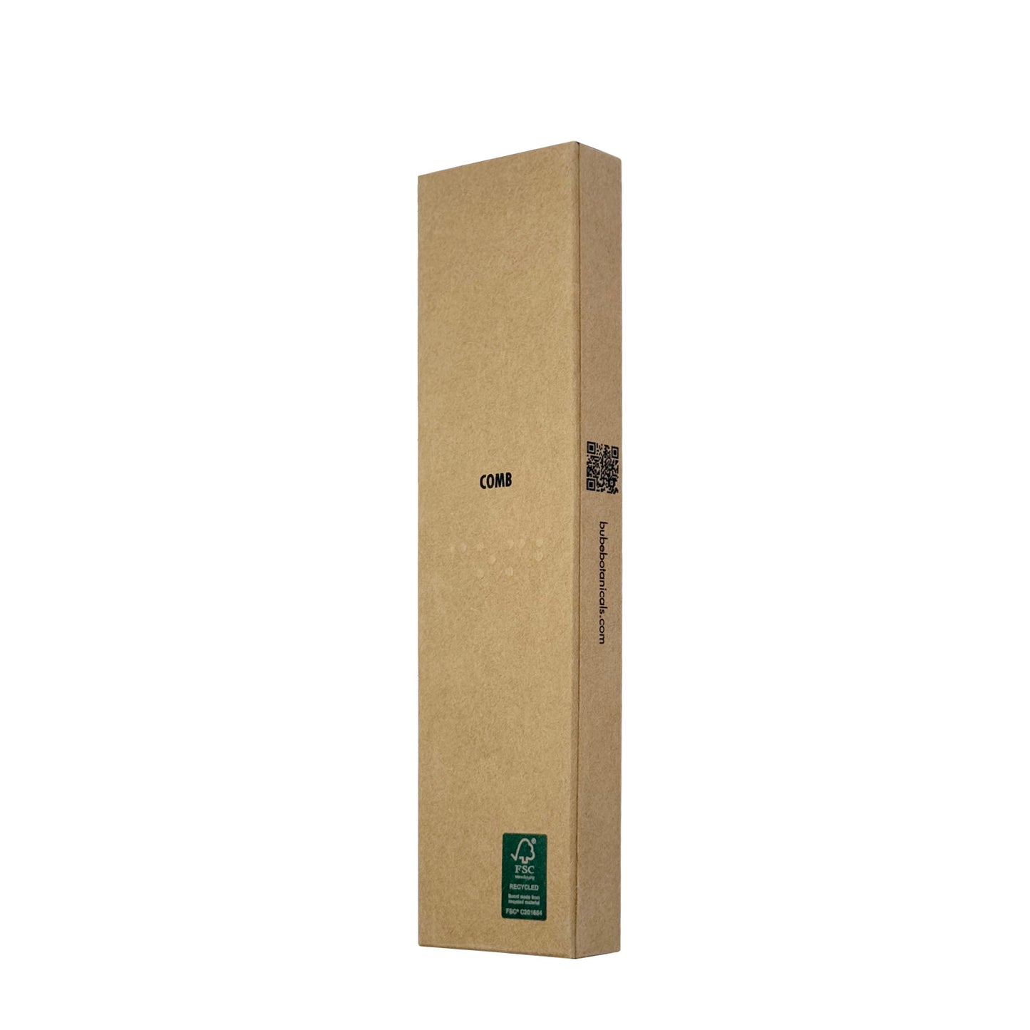 Peine cabello modelo sport en caja de cartón FSC®.